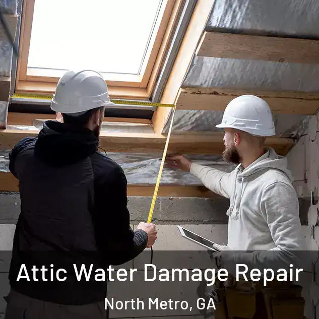  Attic Water Damage Repair North Metro, GA