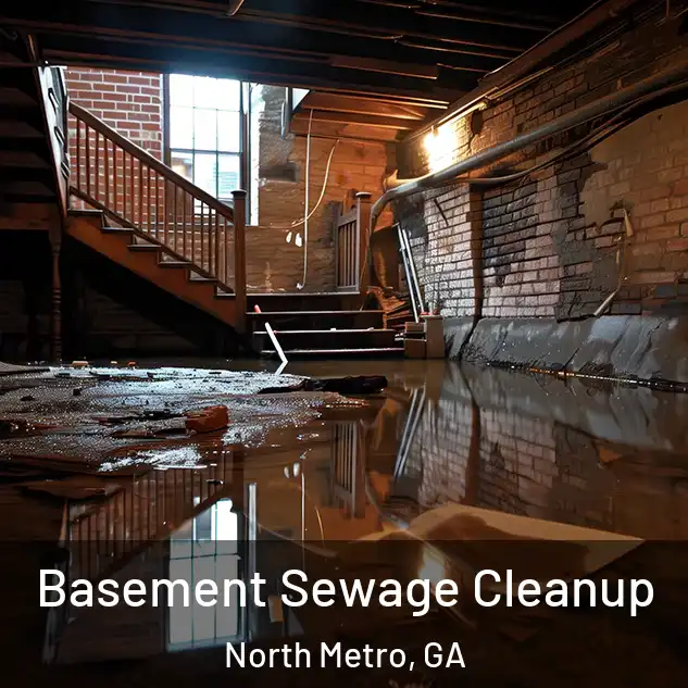  Basement Sewage Cleanup North Metro, GA