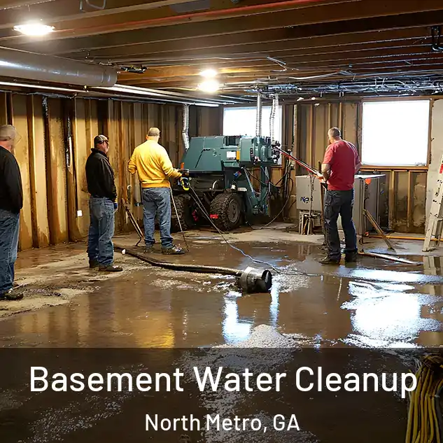  Basement Water Cleanup North Metro, GA