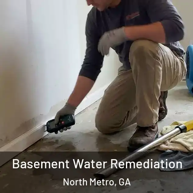 Basement Water Remediation North Metro, GA