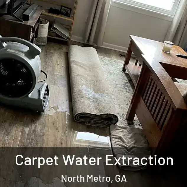  Carpet Water Extraction North Metro, GA