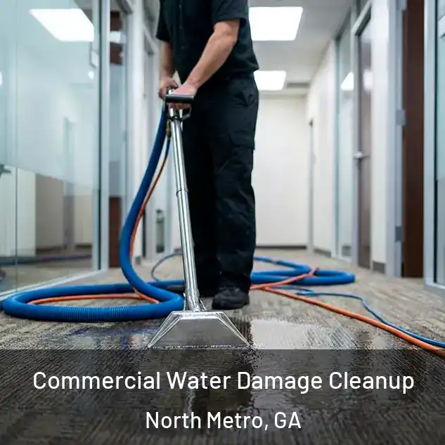  Commercial Water Damage Cleanup North Metro, GA
