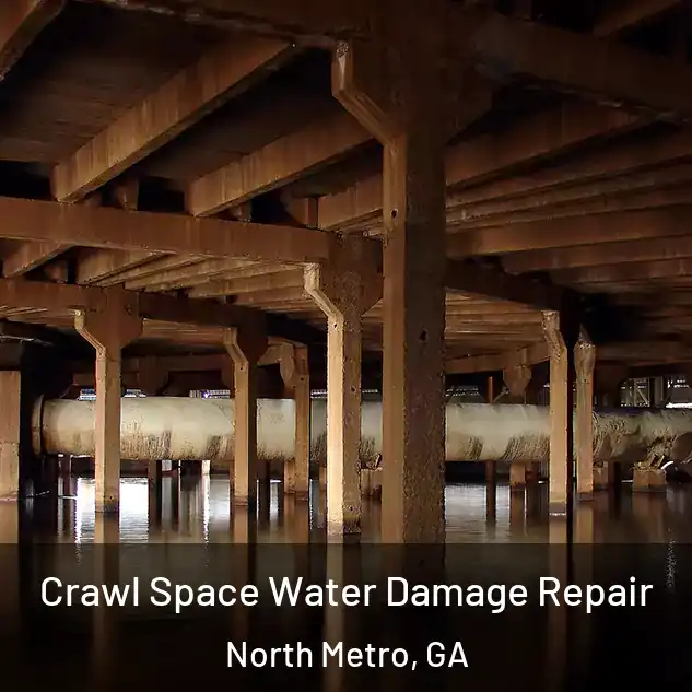  Crawl Space Water Damage Repair North Metro, GA