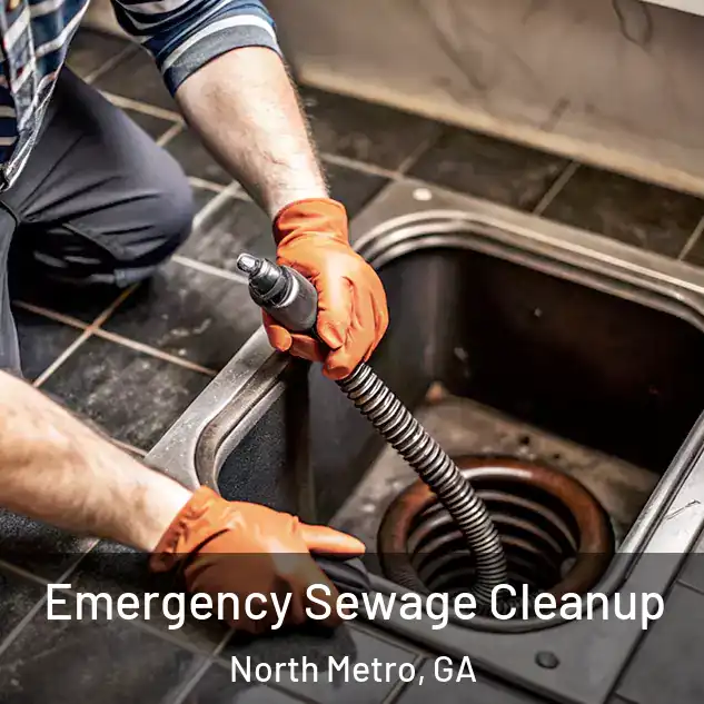  Emergency Sewage Cleanup North Metro, GA