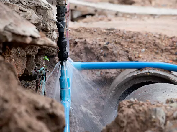 Burst Pipe Cleanup in North Metro