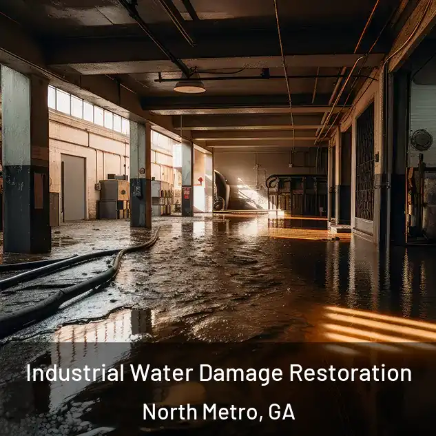  Industrial Water Damage Restoration North Metro, GA