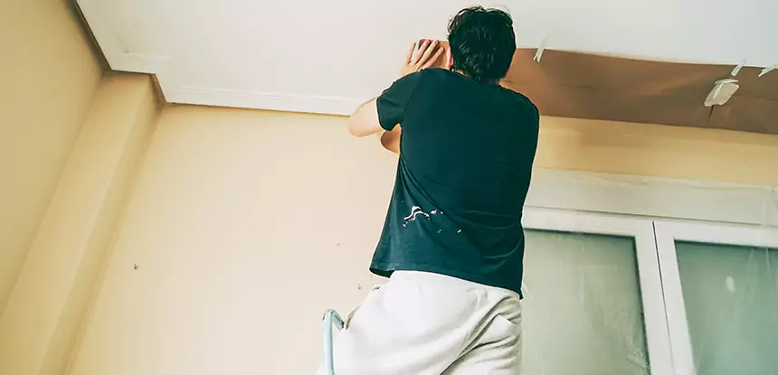 Ceiling Water Damage Repair in North Metro