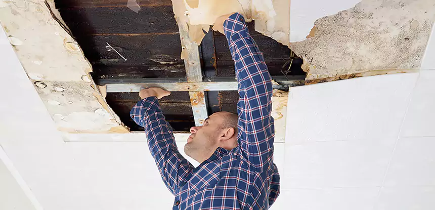 Attic Wood Rot Repair in North Metro
