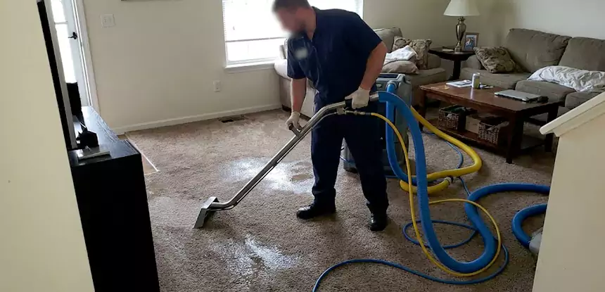 Flooded Basement Carpet Cleanup North Metro