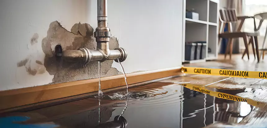 Burst Pipe Cleanup in North Metro