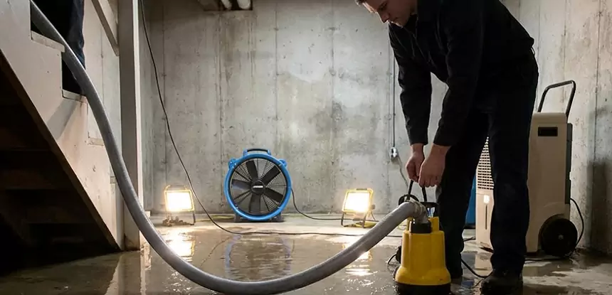Commercial Water Damage Repair in North Metro