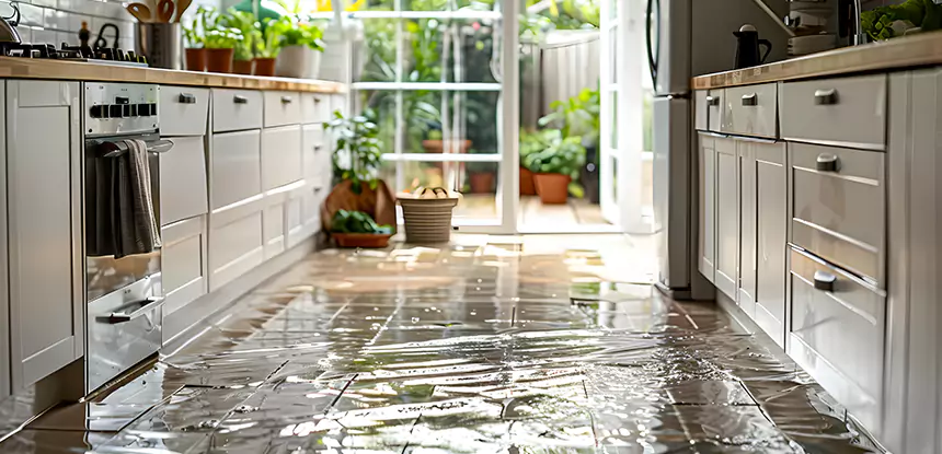 Kitchen Water Mitigation Services in North Metro