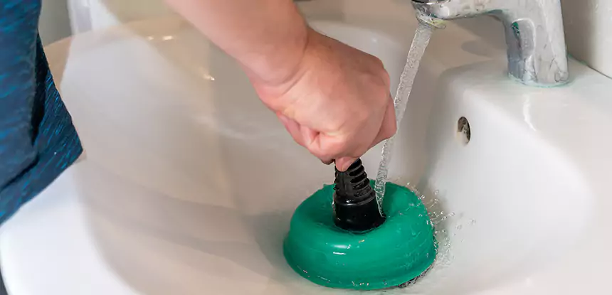 Sink Standing Water Blockage Removal in North Metro