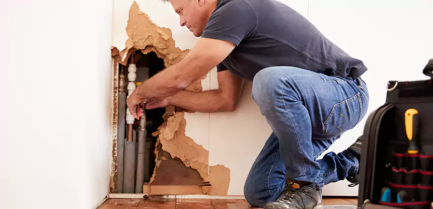 Broken Pipe Water Damage Repair in North Metro
