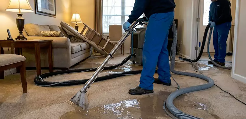 Carpet Mildew Odor Removal in North Metro