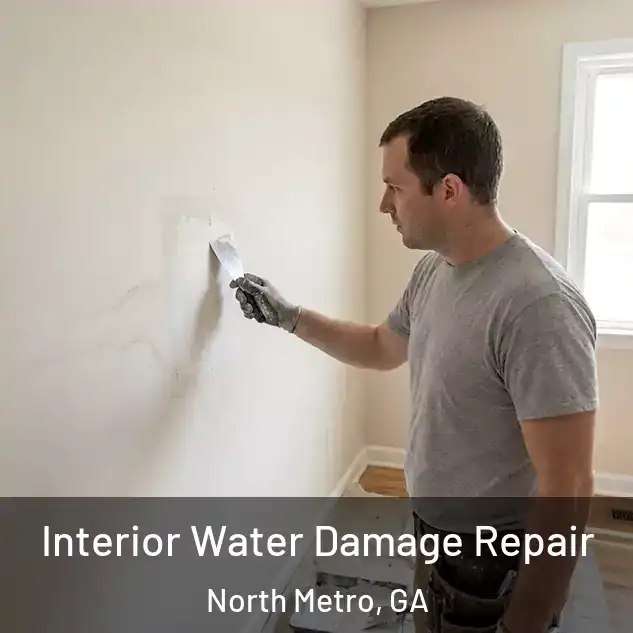  Interior Water Damage Repair North Metro, GA