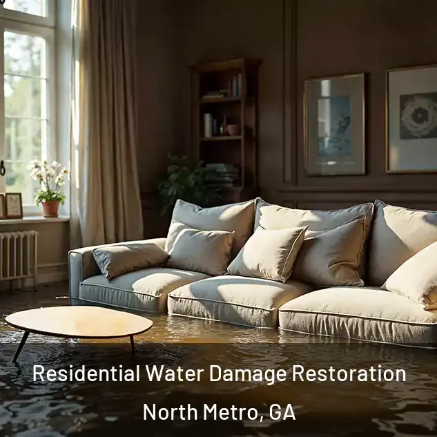  Residential Water Damage Restoration North Metro, GA