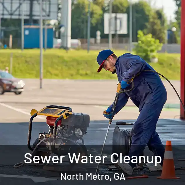  Sewer Water Cleanup North Metro, GA