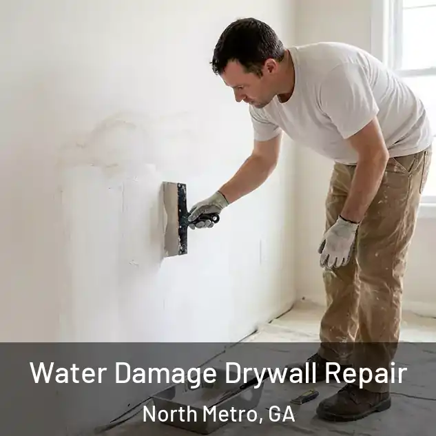  Water Damage Drywall Repair North Metro, GA
