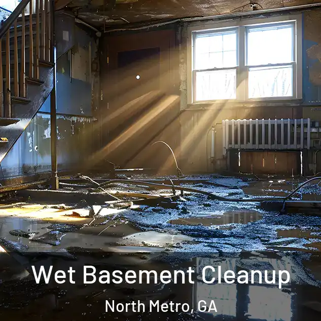  Wet Basement Cleanup North Metro, GA