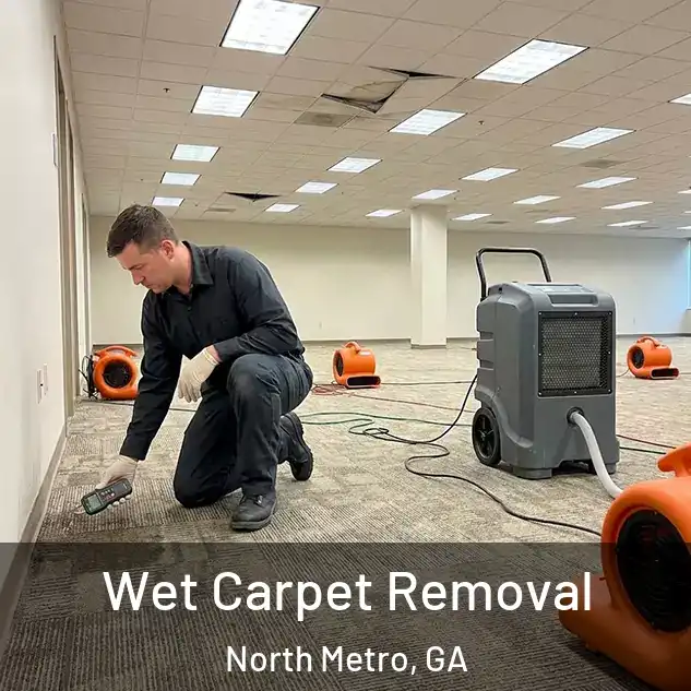  Wet Carpet Removal North Metro, GA